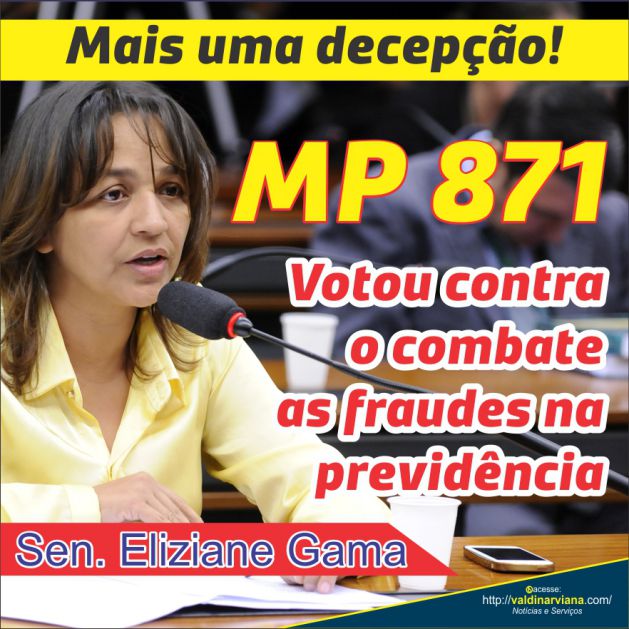 ELIZIANE GAMA: MAIS UMA DECEPÇÃO PARA O PÚBLICO EVANGÉLICO